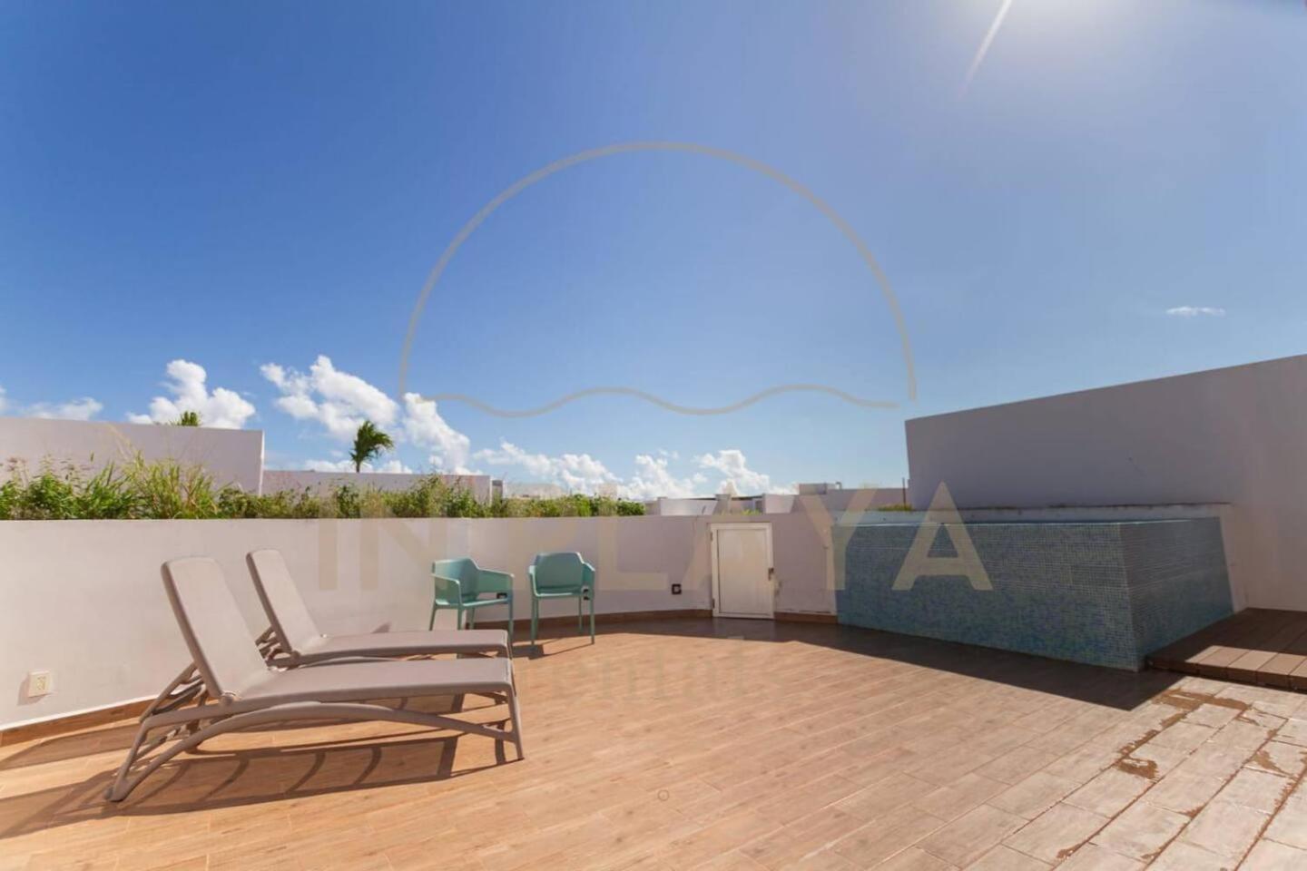 Apartamento Private Rooftop, 1br Ph, 2ba, Sauna, Gym, Pool Playa del Carmen